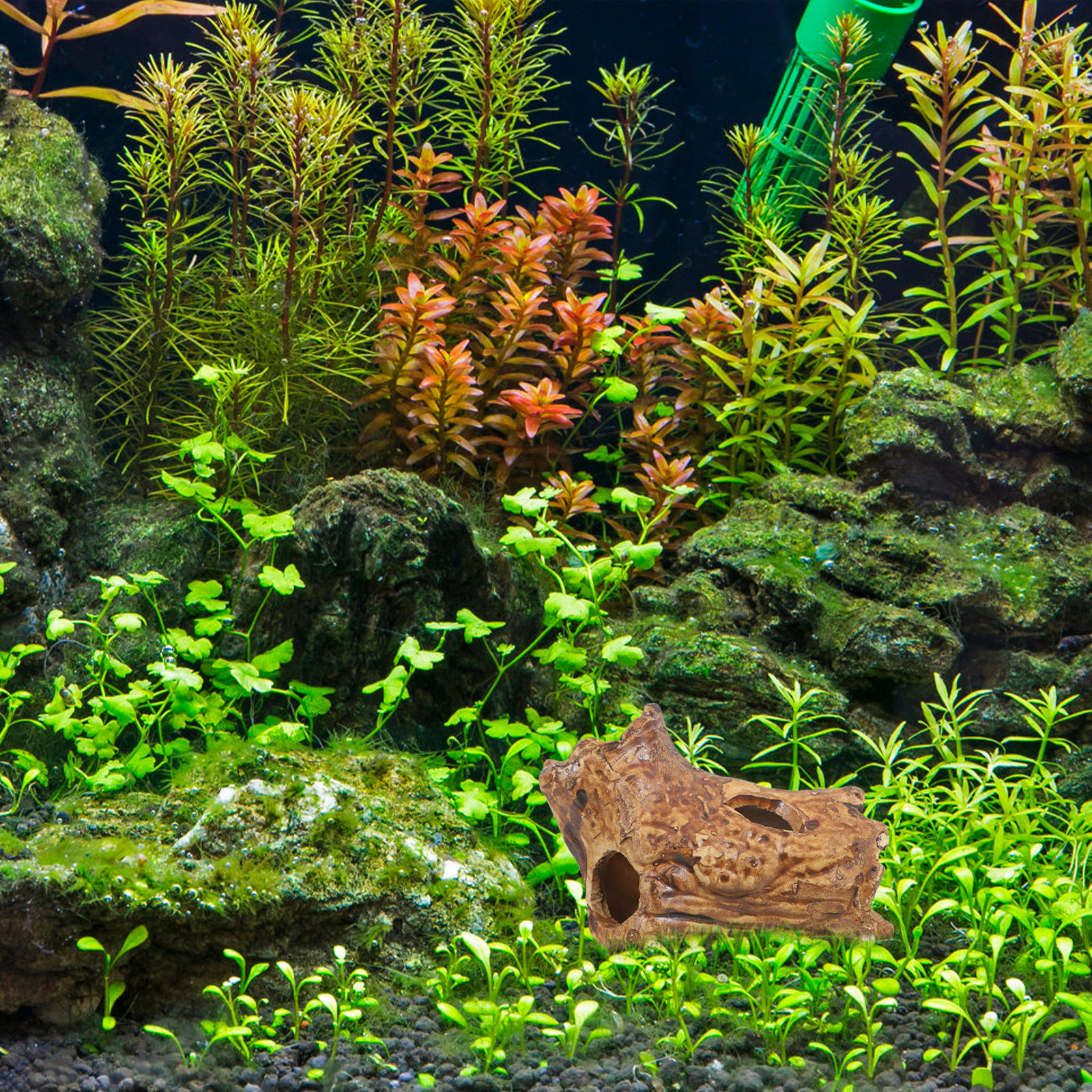 Aquarium Ceramic Caves Fish Ta - Hide Cave Ceramic ulasan dan harga