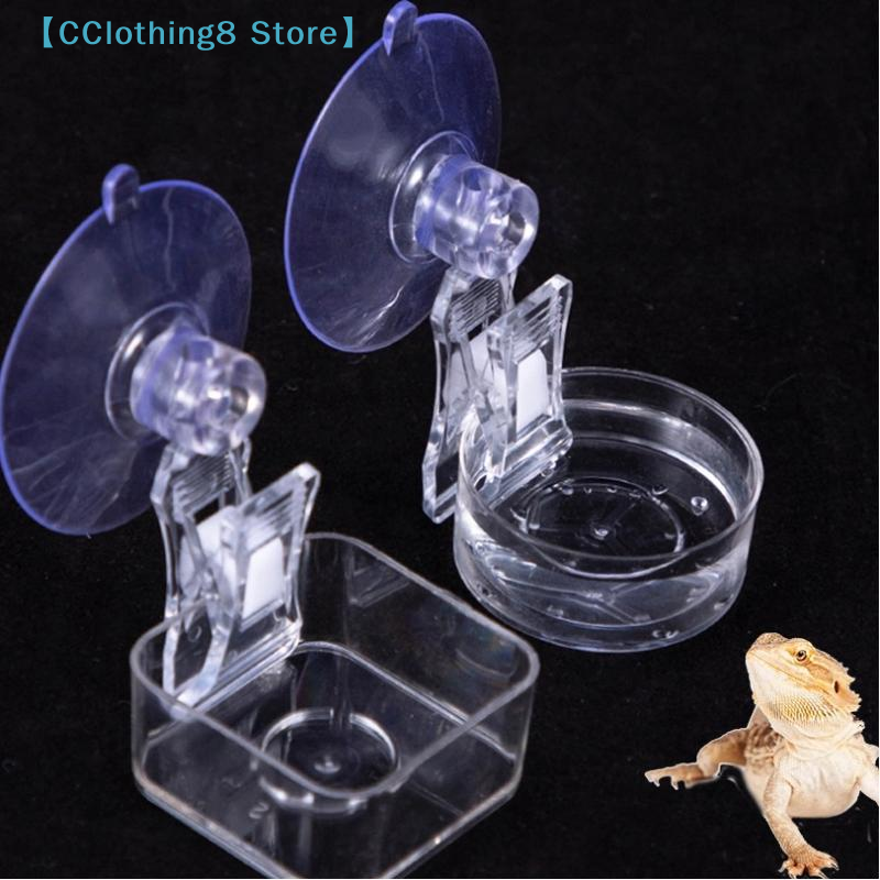 1Pcs Reptile Water Food Bowl S - Water Dish Reptile ulasan dan harga