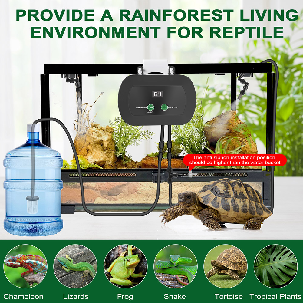 Smart Reptile Mist Sprinkler w - Misting Nozzle Reptile ulasan dan harga
